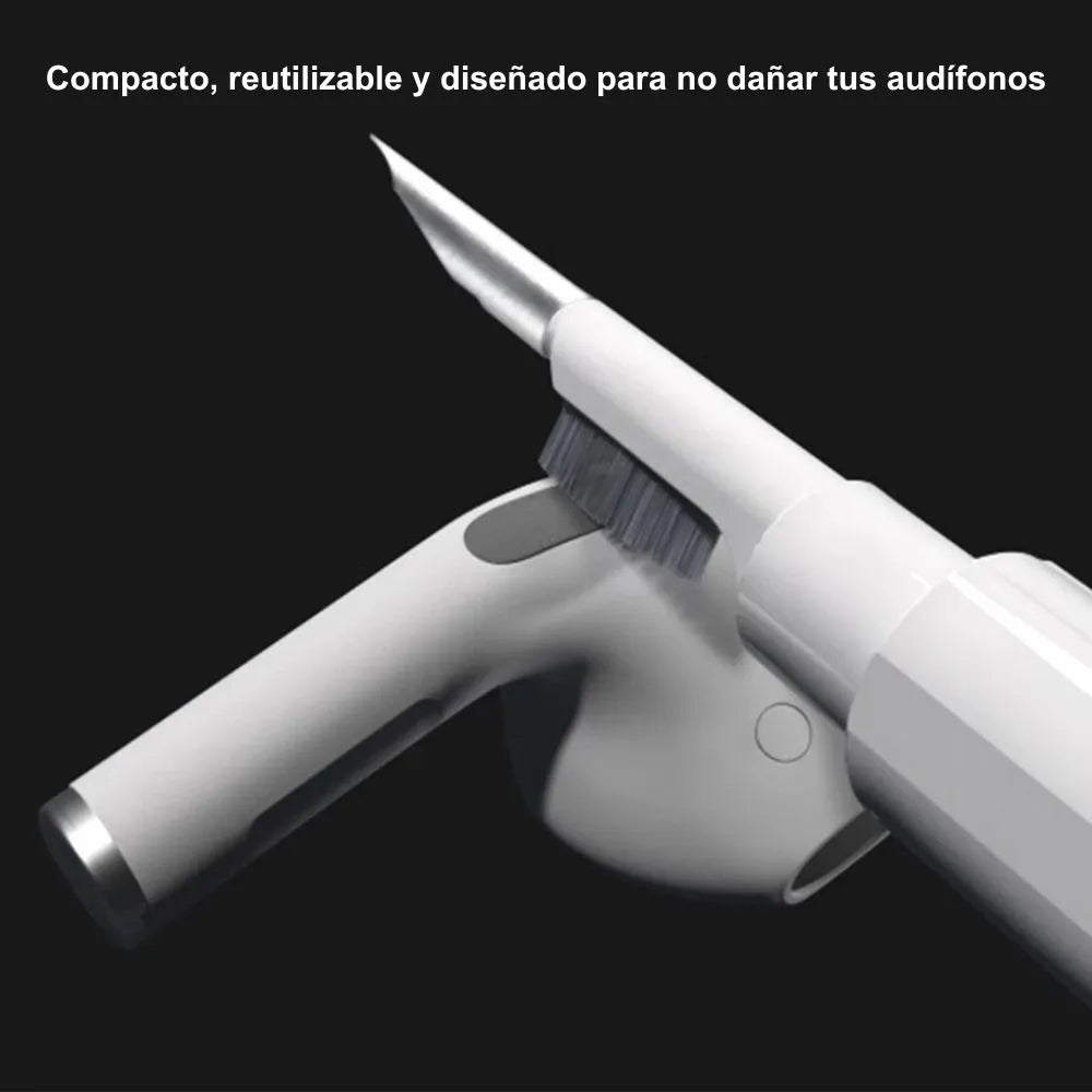 Sonido Puro™ – Kit 3 en 1 de Limpieza para AirPods y Auriculares