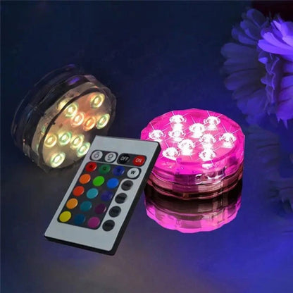 AquaGlow Pro – LED Sumergible RGB para Piscinas y Decoración