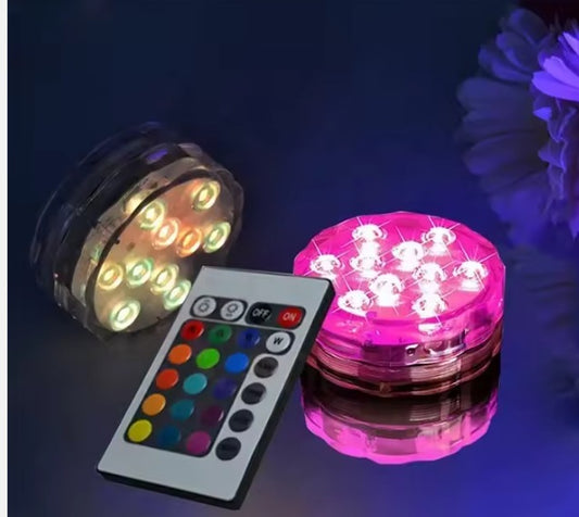 LuminaX – Luces LED RGB Sumergible para Eventos y Hogar