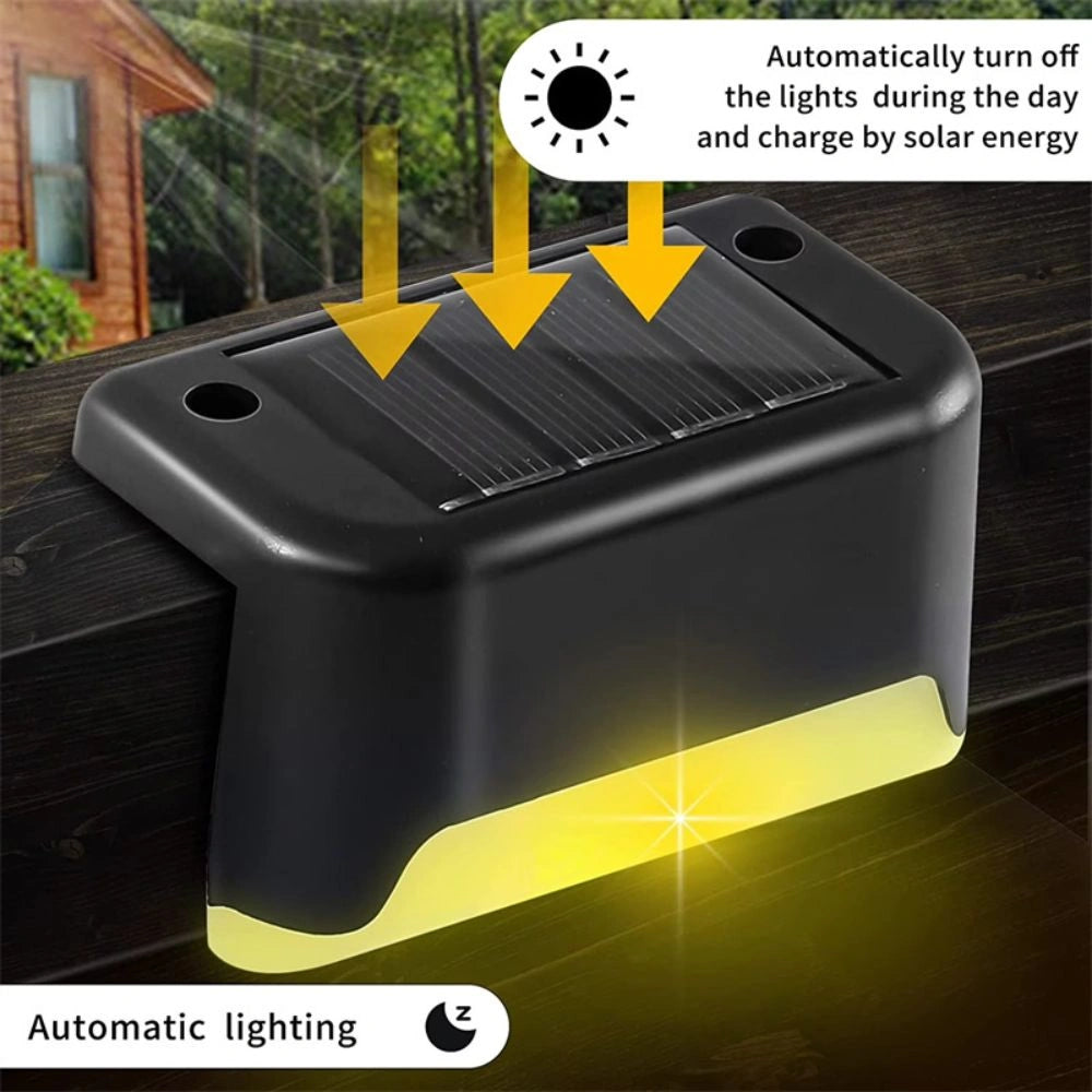 Luz Inteligente – Kit X4 Luces Solares Automáticas