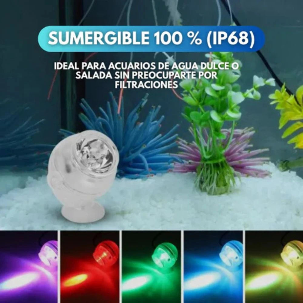 ColorSplash Pro – Foco Led Para Acuarios y Piscinas