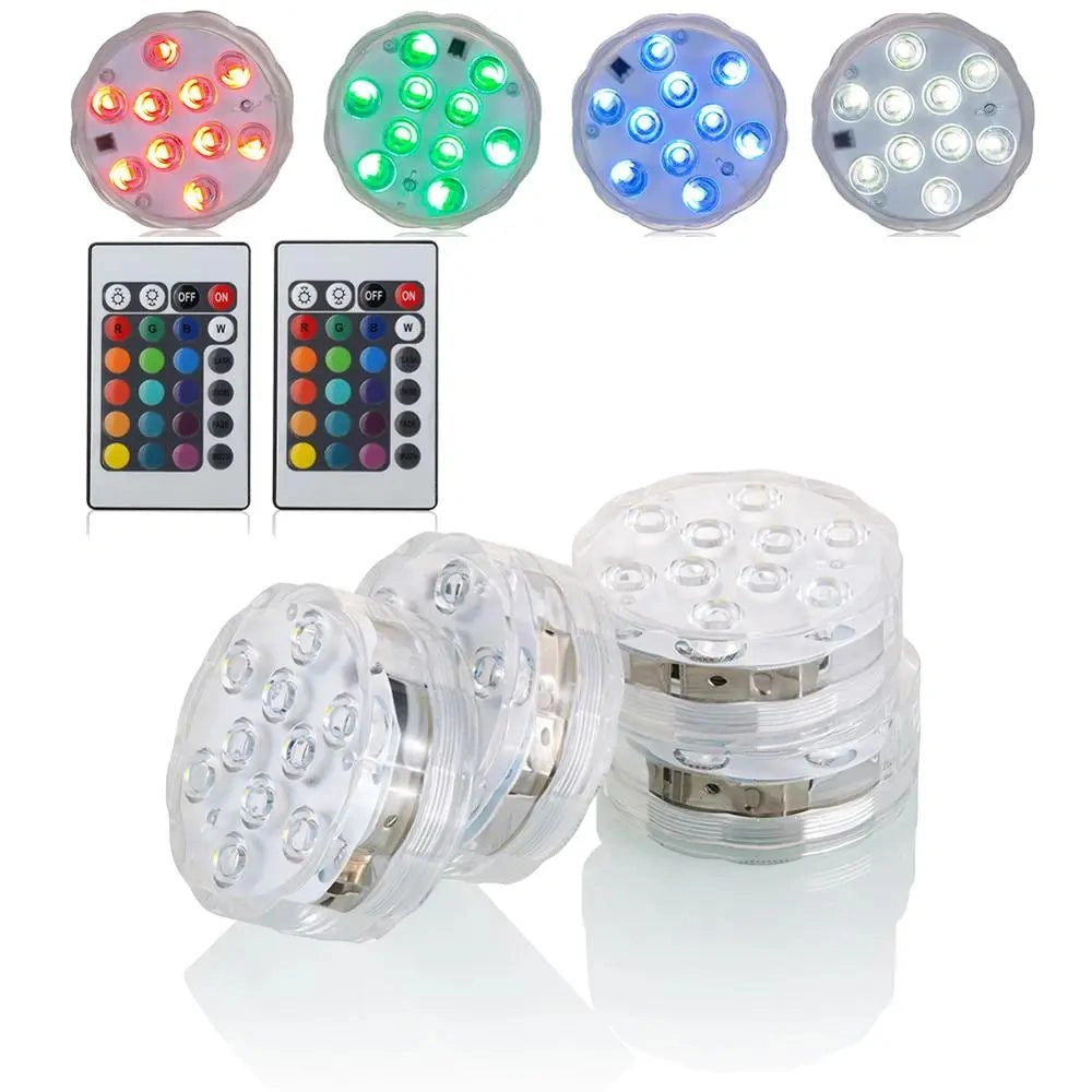 AquaGlow Pro – LED Sumergible RGB para Piscinas y Decoración