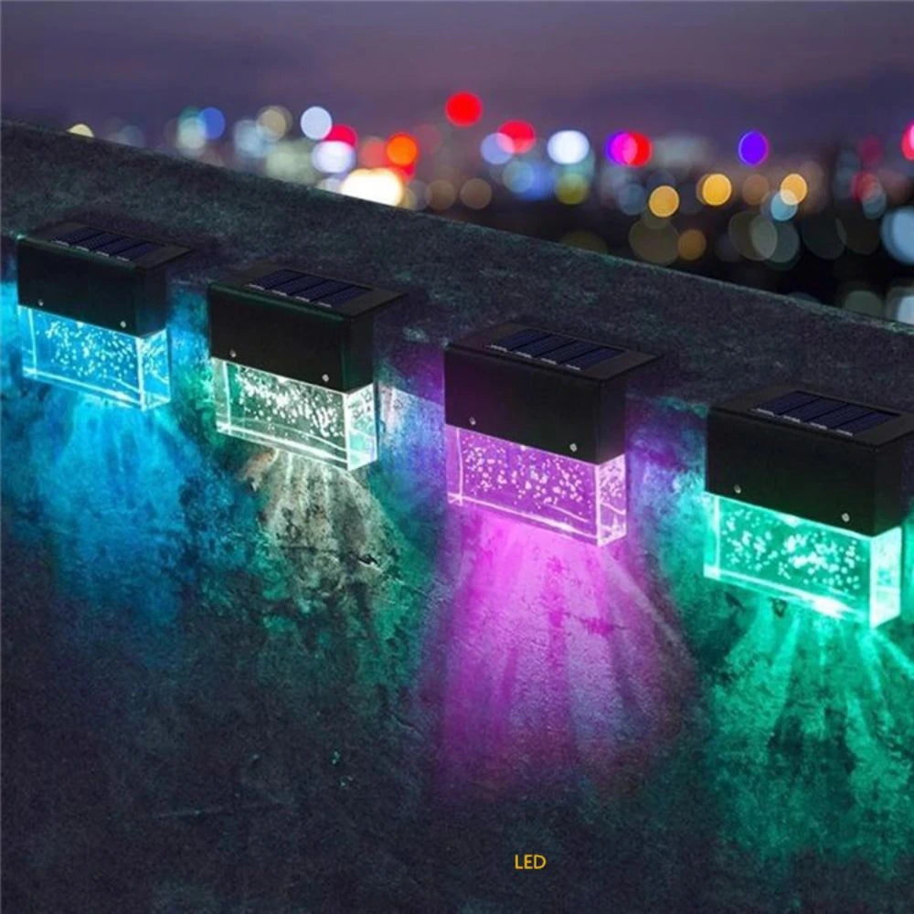 EcoLuz Plus - Luz Led Solar X2 para Escaleras y Jardines