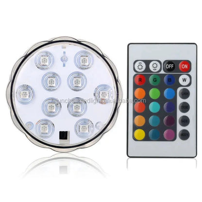 AquaGlow Pro – LED Sumergible RGB para Piscinas y Decoración