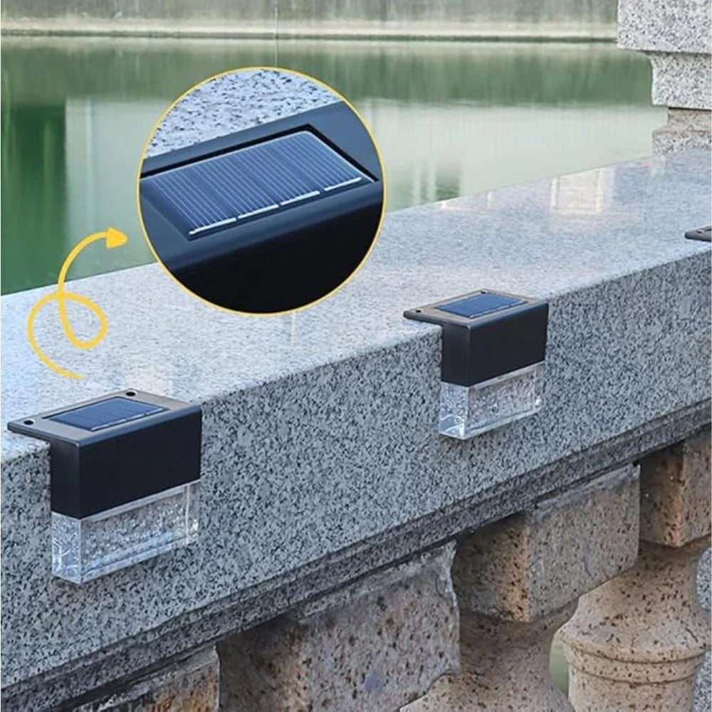 EcoLuz Plus - Luz Led Solar X2 para Escaleras y Jardines