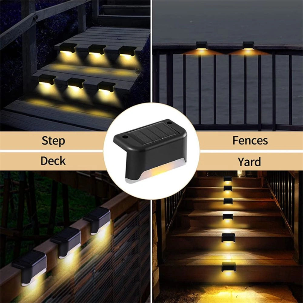 Luz Inteligente – Kit X4 Luces Solares Automáticas