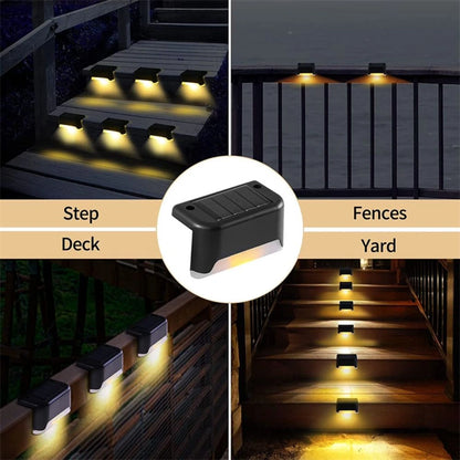 Luz Inteligente – Kit X4 Luces Solares Automáticas