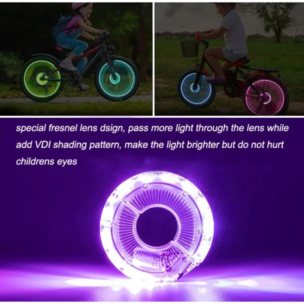Visibilidad Pro - Luces Multicolor para Bicicleta