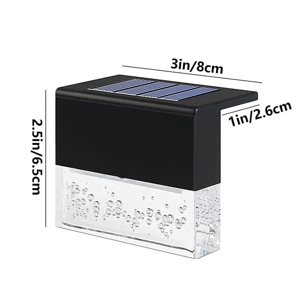 EcoLuz Plus - Luz Led Solar X2 para Escaleras y Jardines