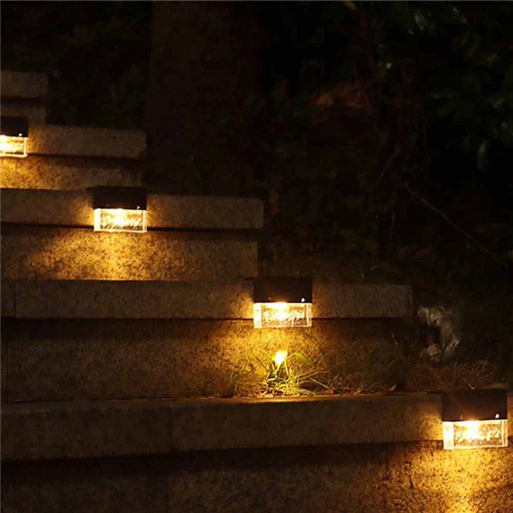 EcoLuz Plus - Luz Led Solar X2 para Escaleras y Jardines
