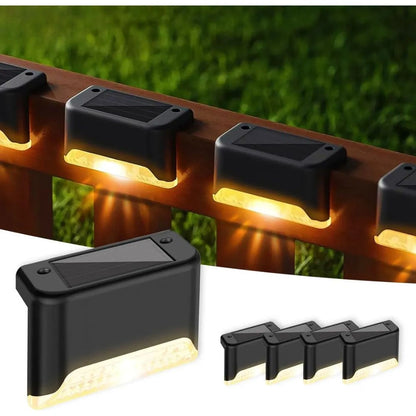 Luz Inteligente – Kit X4 Luces Solares Automáticas